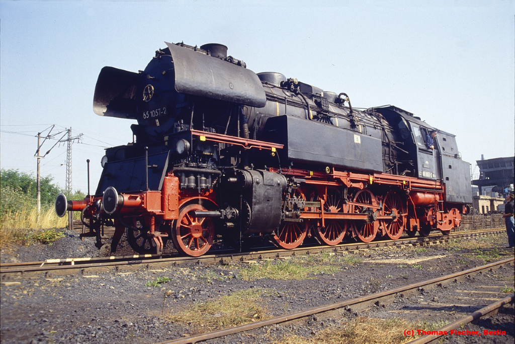 65 1057 im Bw Cottbus