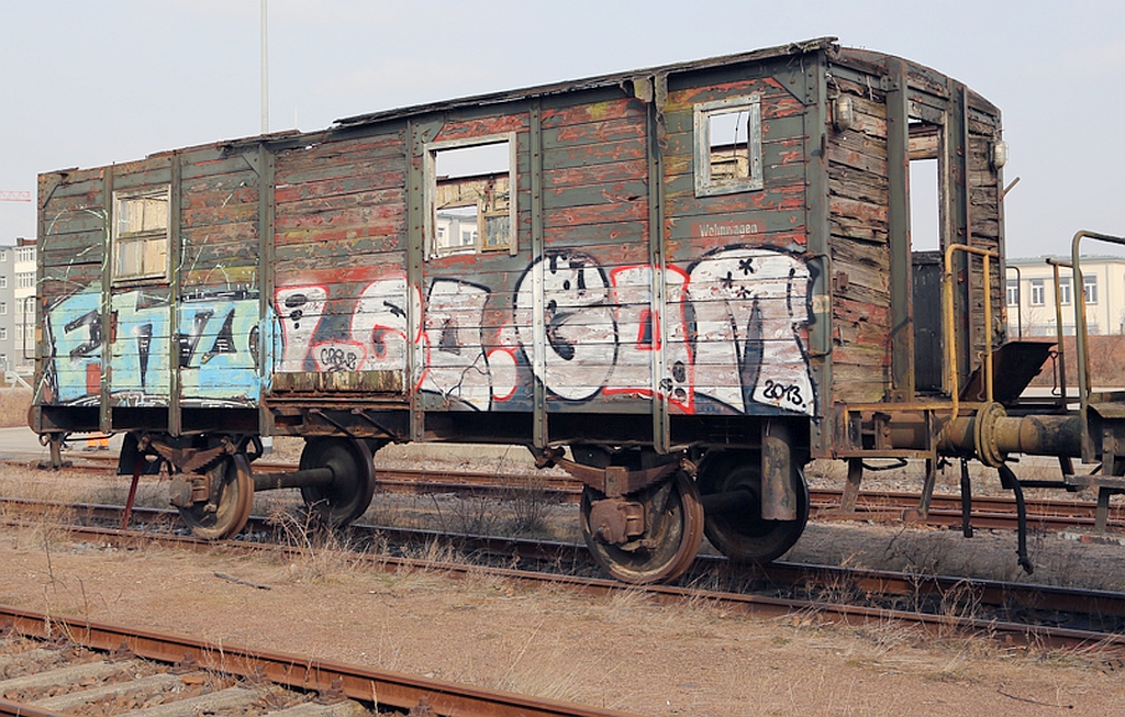 Güterwagen Dresden-Friedrichstadt Foto A. Marks
