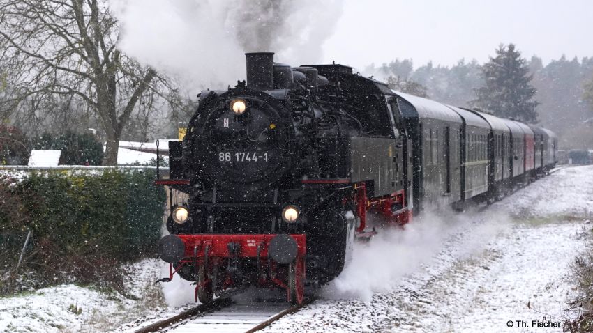Vorschau: Weihnachtsdampf bei den Berliner Eisenbahnfreunden 2023