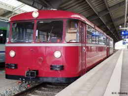 VT 95 / VB 142 des Vereins Berliner Eisenbahnfreunde am 19.04.2025 in Frankfurt (Oder)