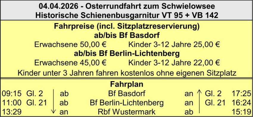 BEF Fahrplan 04.04.2026 Planung