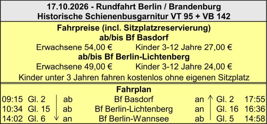 BEF Fahrplan 17.10.2026 BEF Fahrplan 17.10.2026