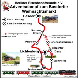 BEF Streckenkarte Weinachtsmarkt Basdorf 2025 BEF Streckenkarte Weinachtsmarkt Basdorf 2025