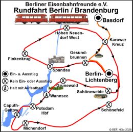 BEF Streckenkarte Berlin/Brandenburg 2026 BEF Streckenkarte Berlin/Brandenburg 2026