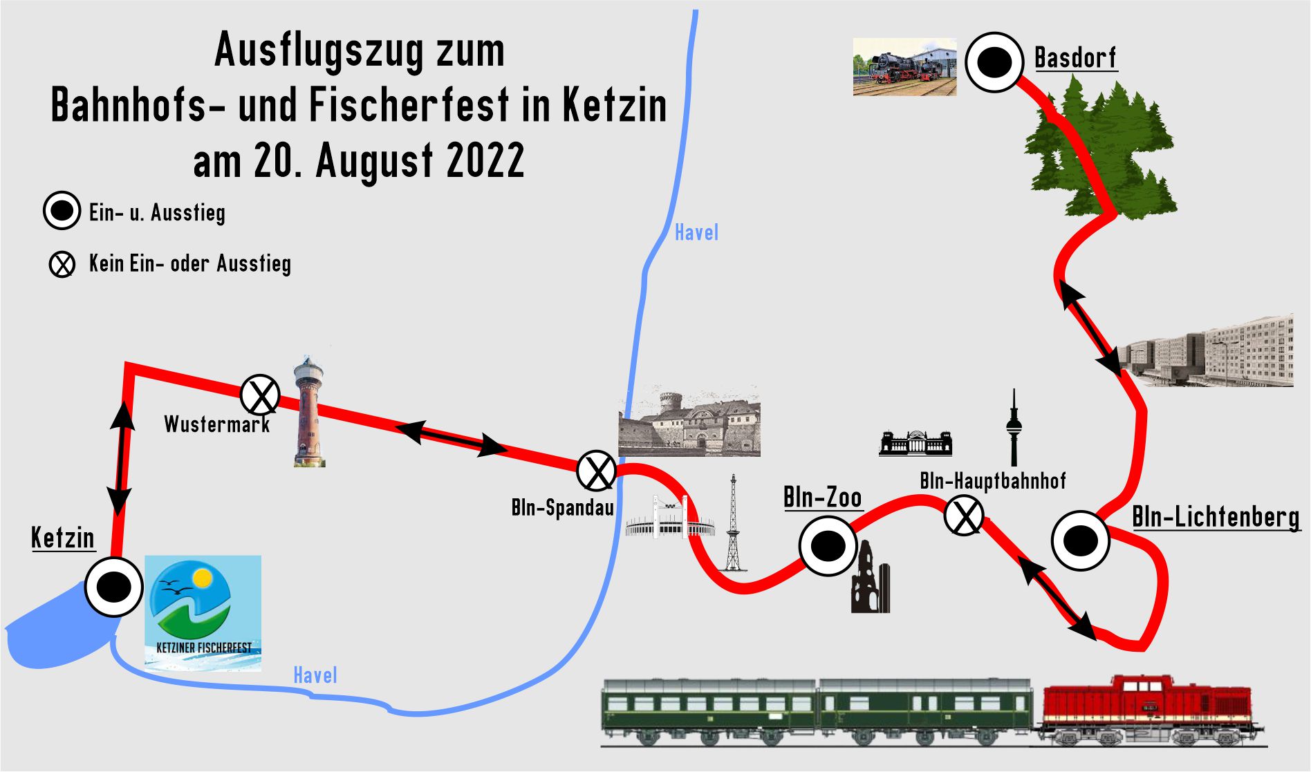 BEF  Streckenkarte Ketzin 2022