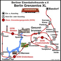 BEF  Streckenkarte Berlin Grenzenlos XL 2025