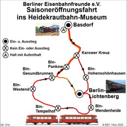 BEF Streckenkarte Oder/Spree 2025 BEF Streckenkarte Oder/Spree 2025